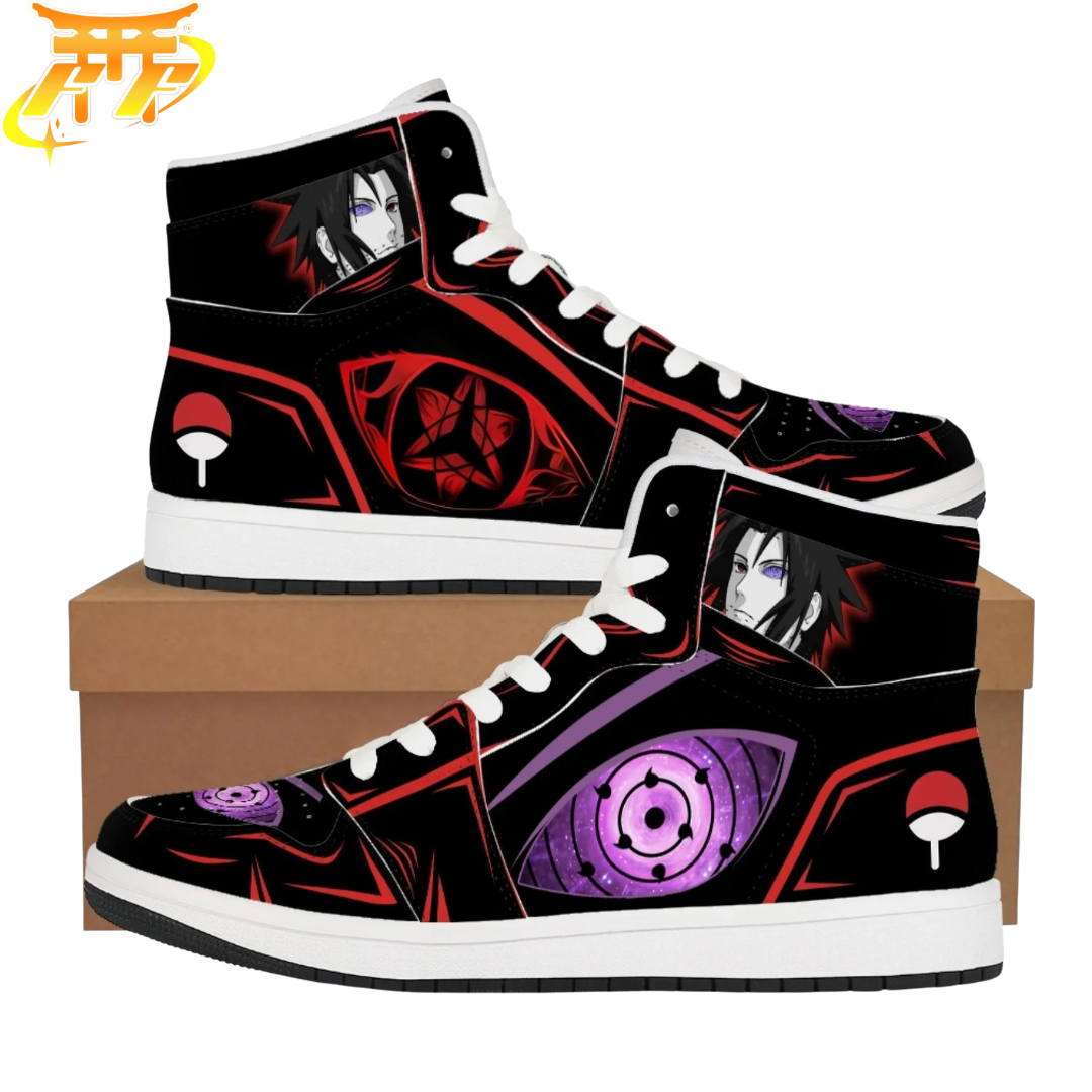 Sneakers Sasuke Uchiha "Sharingan & Rinnegan" – Naruto Shippuden™