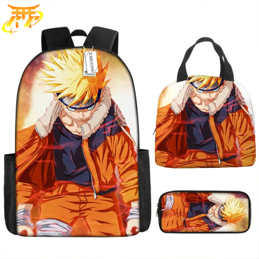  Zaino con Astuccio e Borsa Naruto 2ª Forma - Naruto Shippuden™