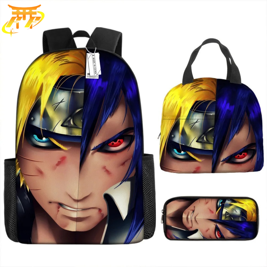  Zaino con Astuccio e Borsa Naruto VS Sasuke - Naruto Shippuden™