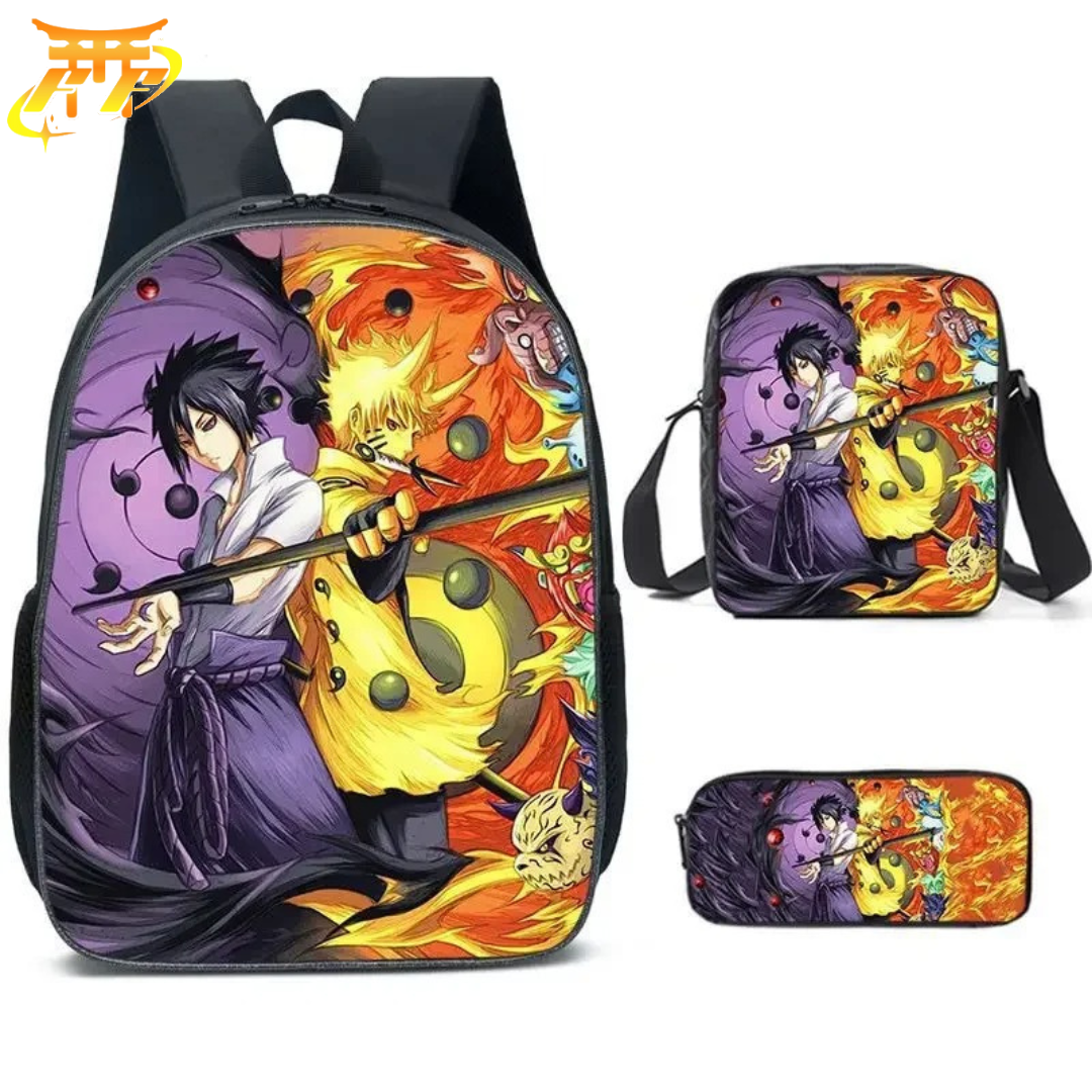 Zaino con Astuccio e Borsa Sasuke x Naruto Rikudo Sennin - Naruto Shippuden™