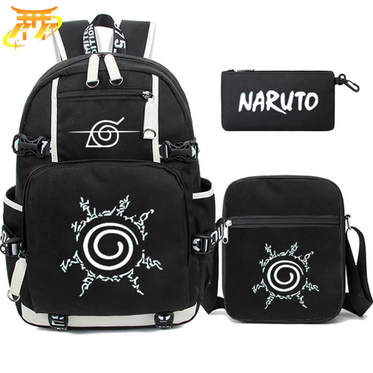 Zaino con Astuccio e Borsa Sigillo del Demone Volpe - Naruto Shippuden™