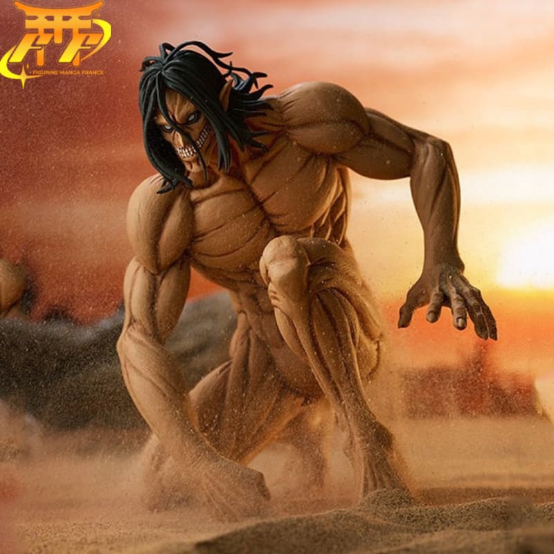 Action Figure Eren Jäger Assalitore di Titani - Attack on Titan™