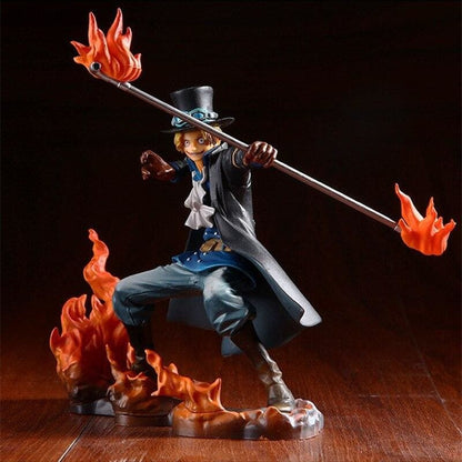 Action Figure Luffy Ace e Sabo - One Piece™