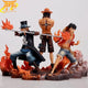 Action Figure Luffy, Ace e Sabo - One Piece™