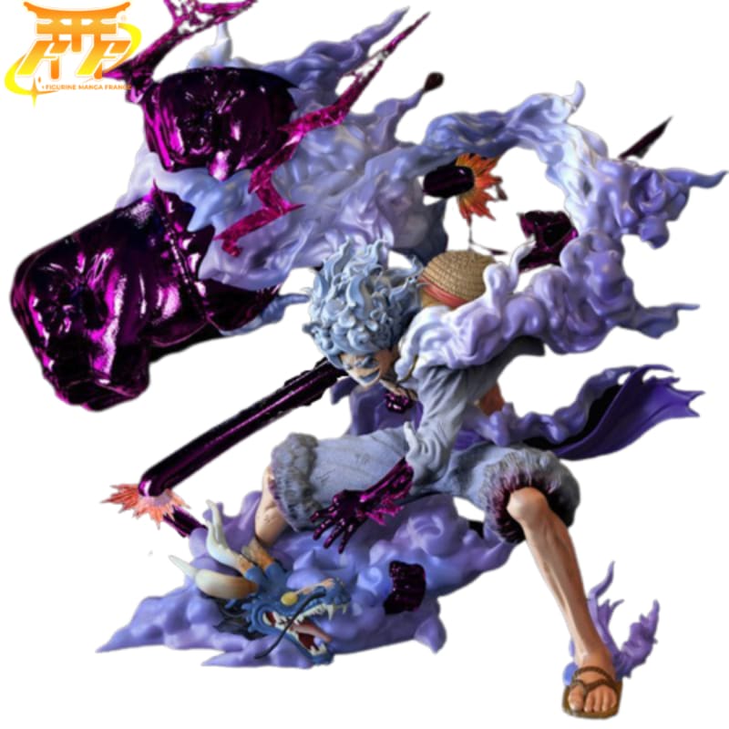 Action Figure Luffy Gear 5 contro Kaido - One Piece™