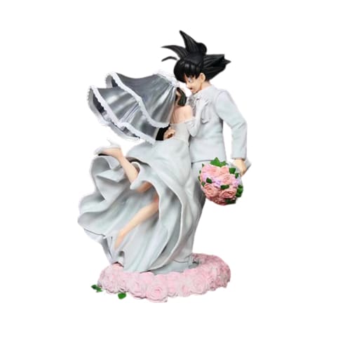 Action Figure Matrimonio di Chichi e Goku - Dragon Ball Z™