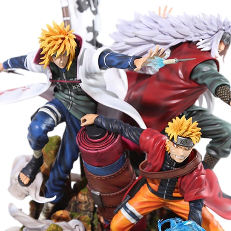 Action Figure Naruto x Jiraya x Minato - Naruto Shippuden™