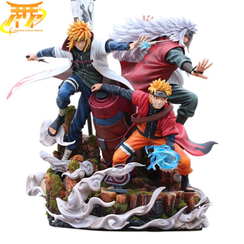 Action Figure Naruto x Jiraya x Minato - Naruto Shippuden™