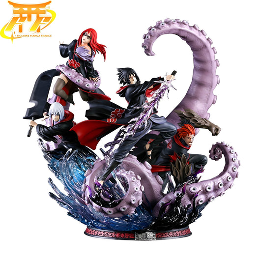 Action Figure Sasuke x Suigetsu x Karin x Jûgo - Naruto Shippuden™