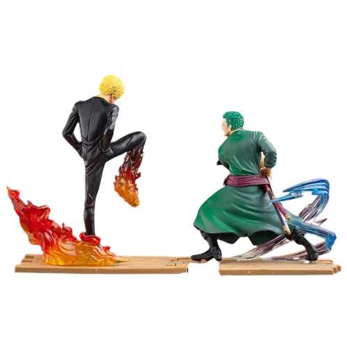 Action Figure Zoro contro Sanji - One Piece™