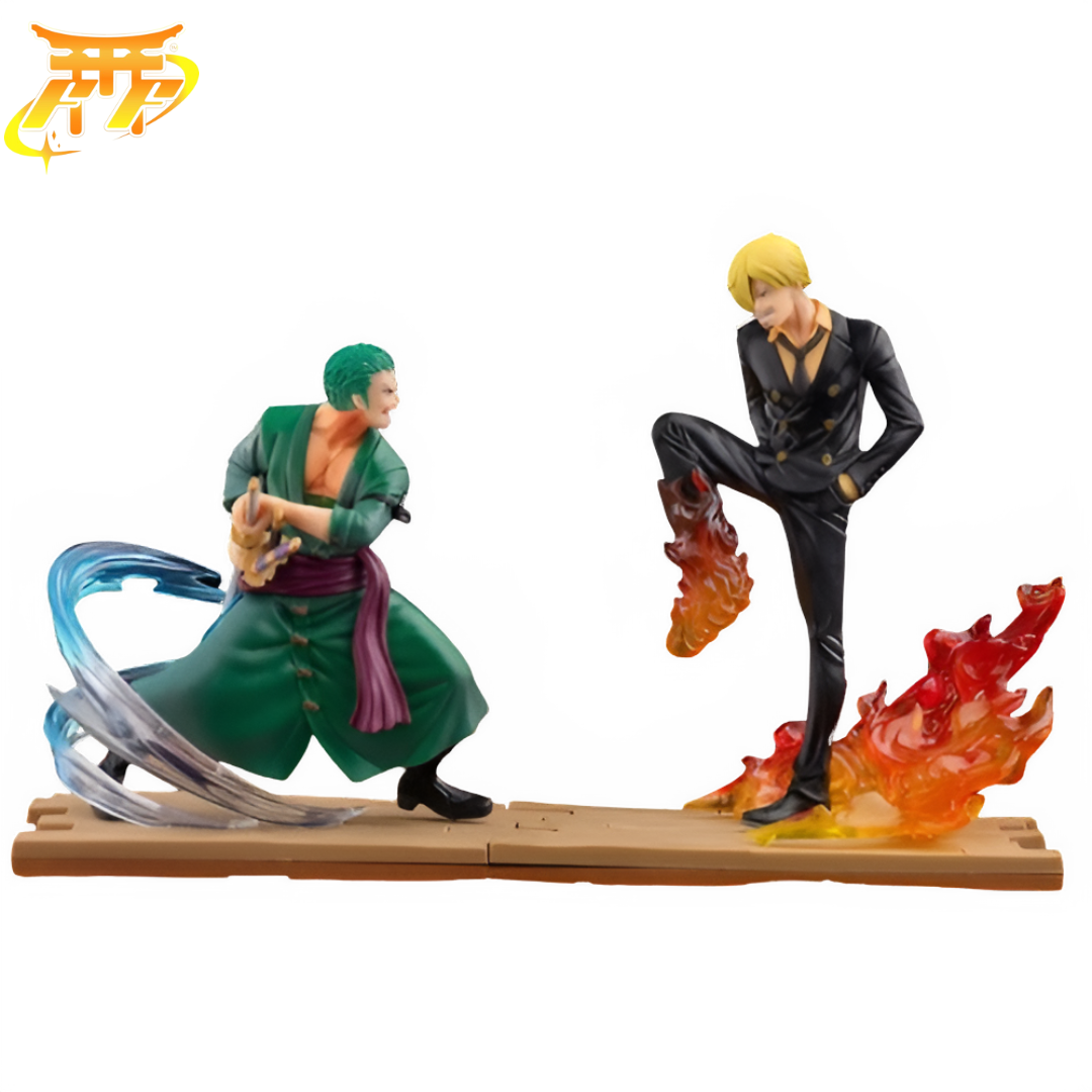 Action Figure Zoro contro Sanji - One Piece™