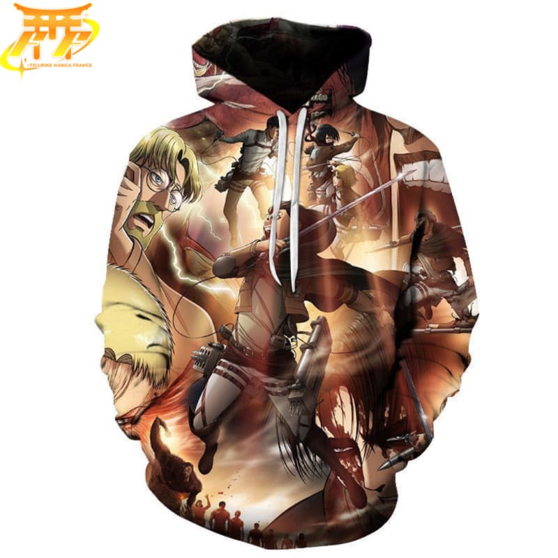 Felpa Battaglia di Shiganshina - Attack on Titan™