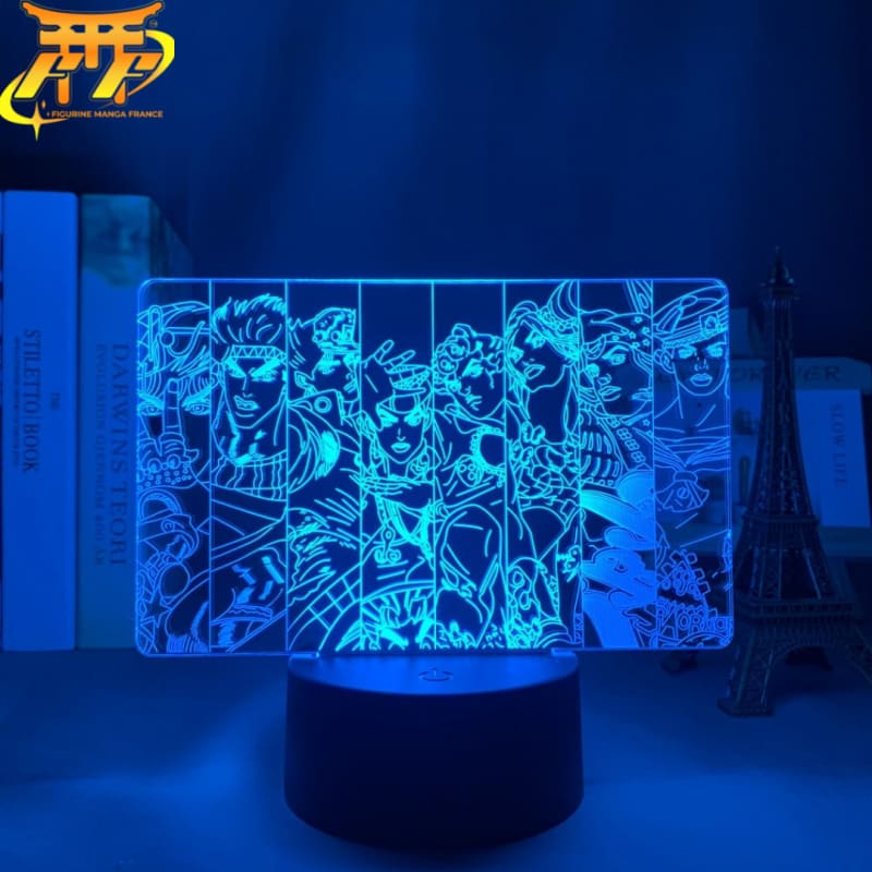 Lampade led Joestar Clan - Le bizzarre avventure di Jojo™