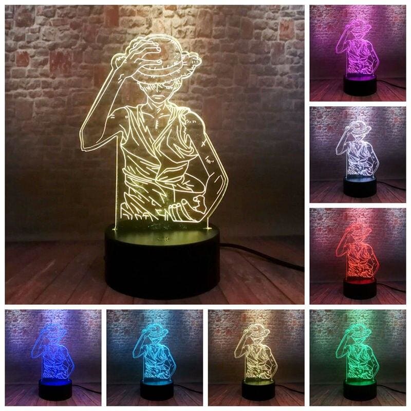 Lampade led Monkey D. Luffy - One Piece™