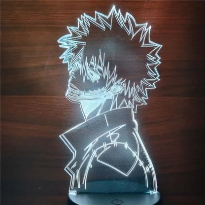 Lampade led Toya Todoroki alias Dabi - My Hero Academia™