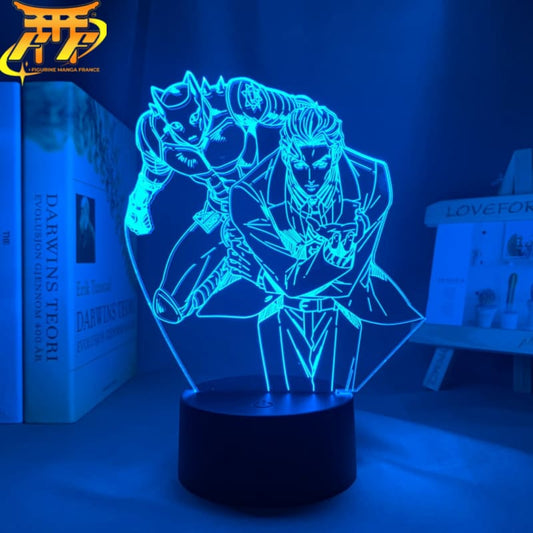 Lampade led Yoshikage Kira con supporto - Le bizzarre avventure di Jojo™