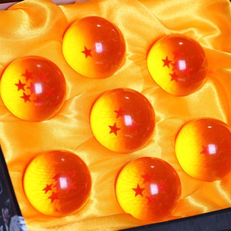 Lotto Action Figure di 7 sfere di cristallo - Dragon Ball Z™