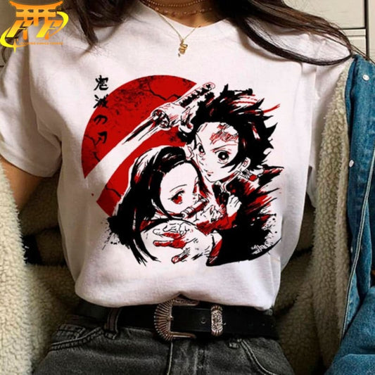 Maglietta Tanjiro con Nezuko - Demon Slayer™