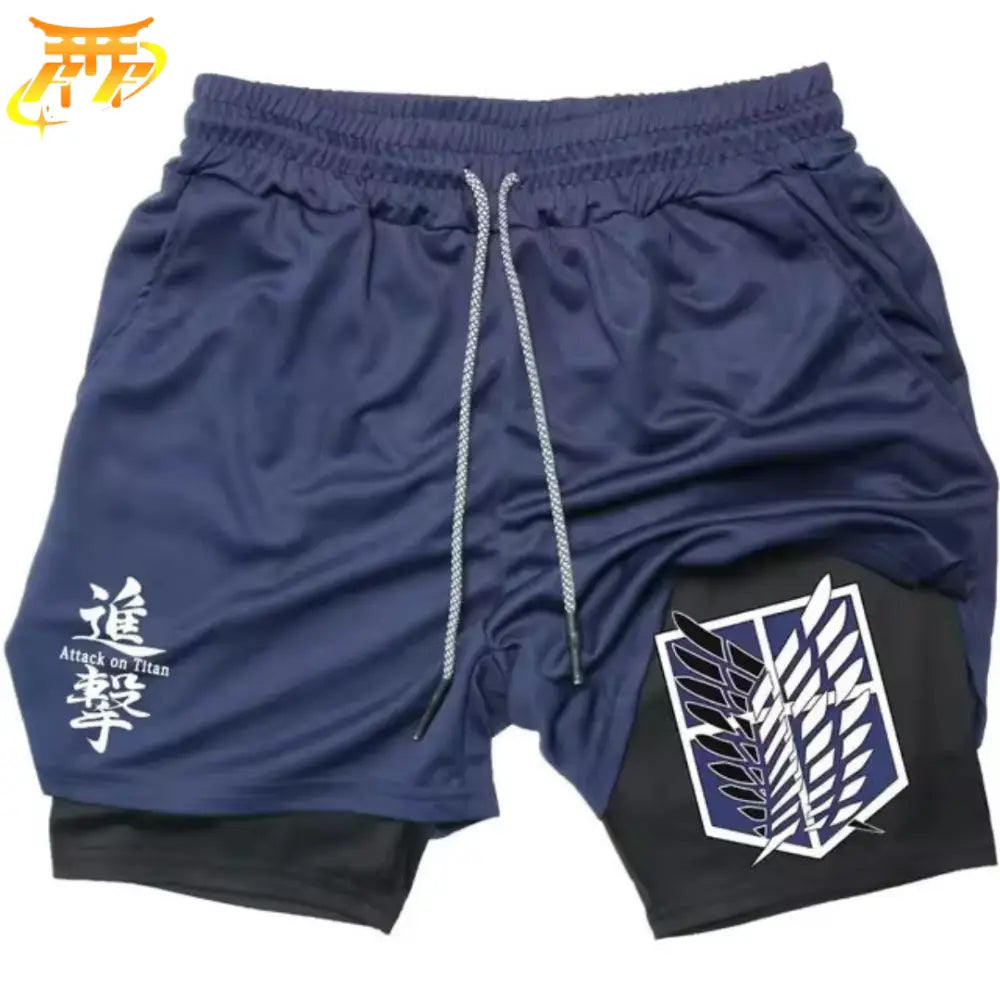Pantaloncini Battaglione di Esplorazione Blu - Attack on Titan™