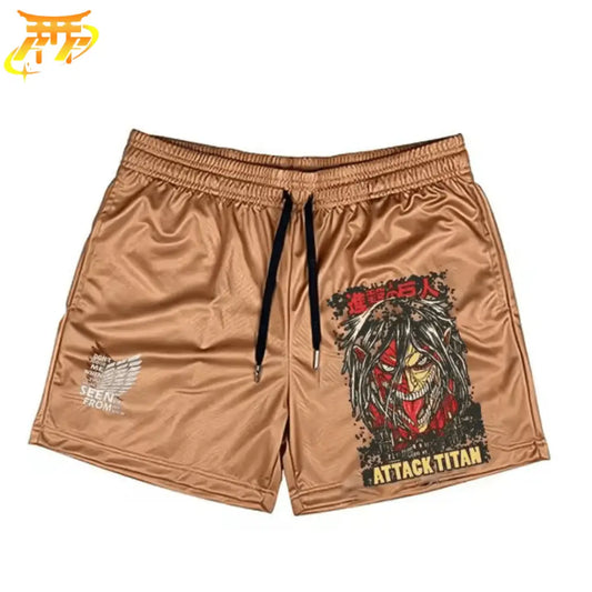 Pantaloncini il Gigante d’Attacco Marrone - Attack on Titan™