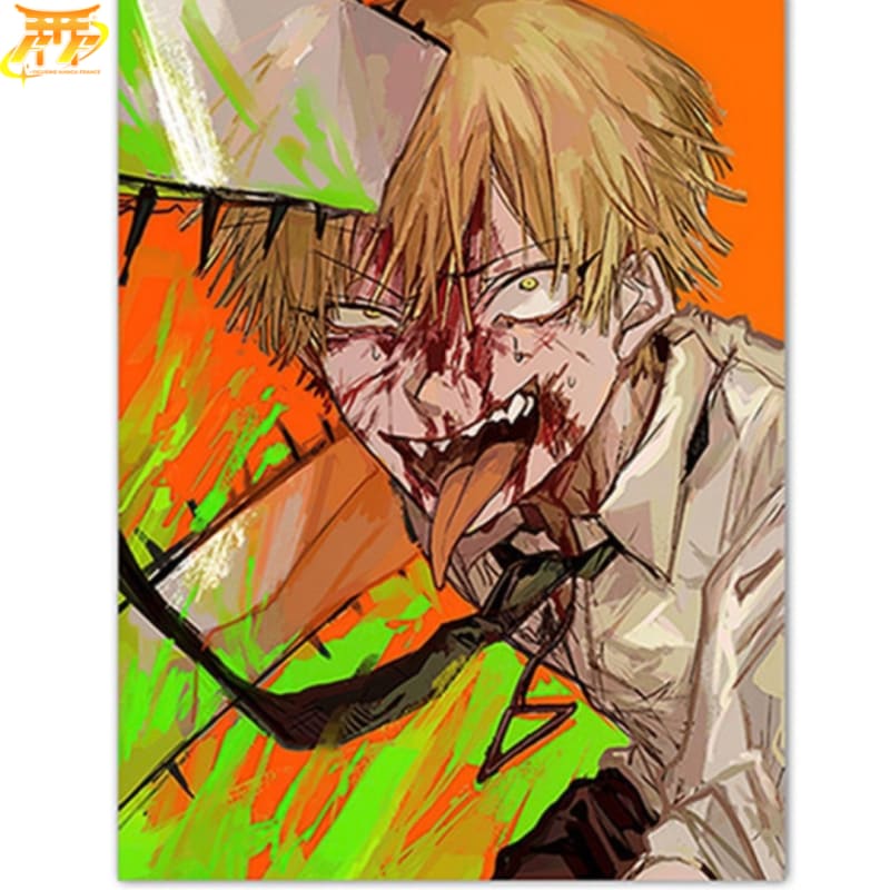 Poster Denji ’Madness’ - Chainsaw Man™