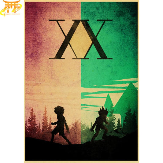 Poster Gon e Killua - Hunter x Hunter™