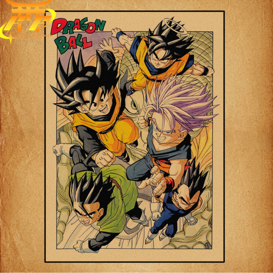 Poster Squadra Z - Dragon Ball Z™