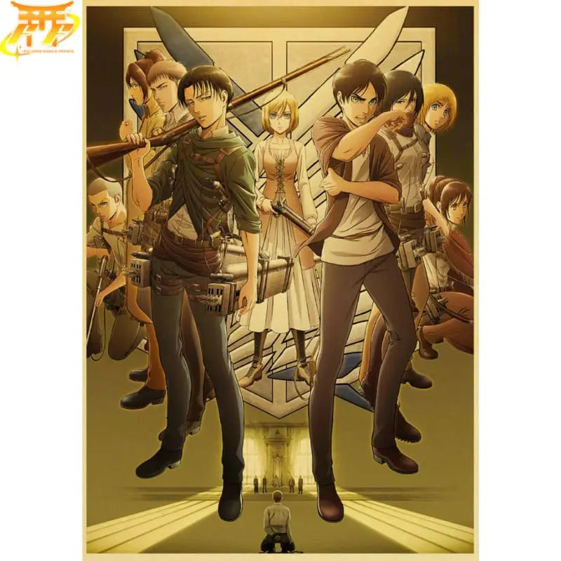 Poster Survey Corps Stagione 2 - Attack on Titan™