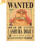 Poster Wanted Ashura Doji - One Piece™