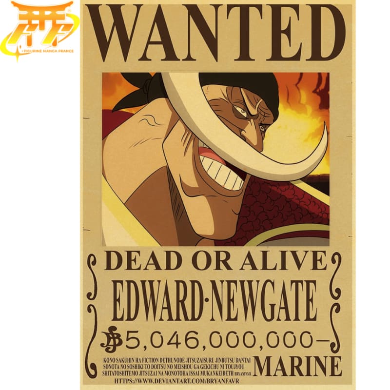 Poster Wanted Barbabianca - One Piece™