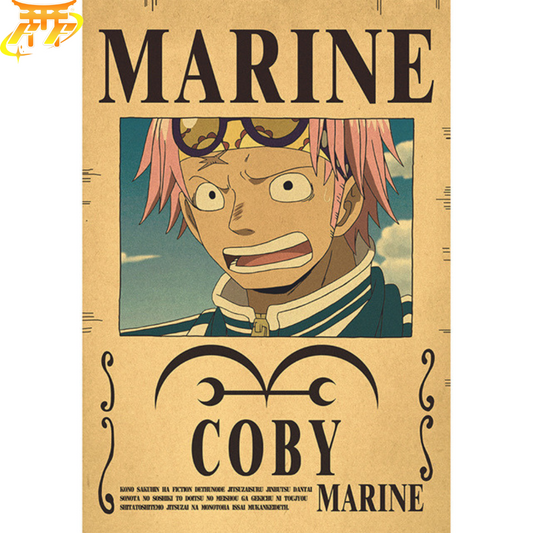 Poster Wanted Coby - One Piece™