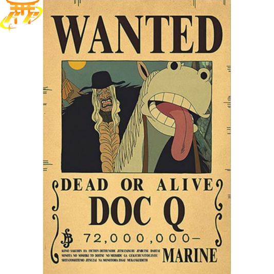 Poster Wanted Doc Q - One Piece™