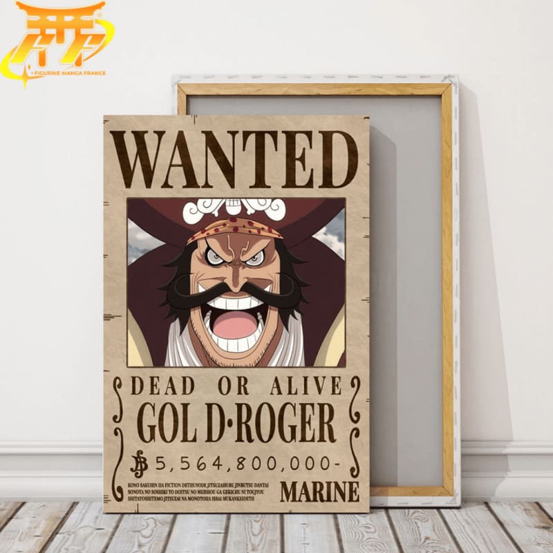 Poster Wanted Gol D. Roger - One Piece™