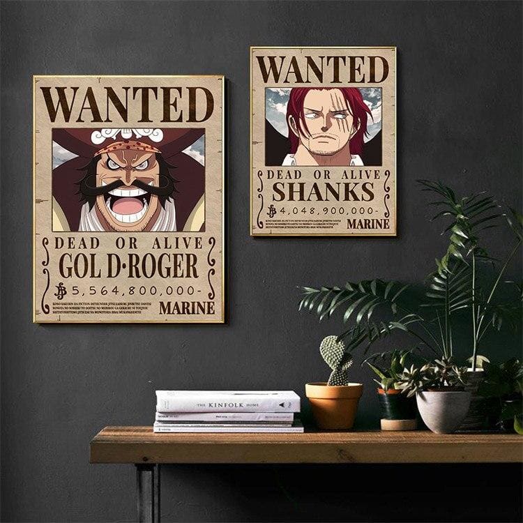 Poster Wanted Gol D. Roger - One Piece™