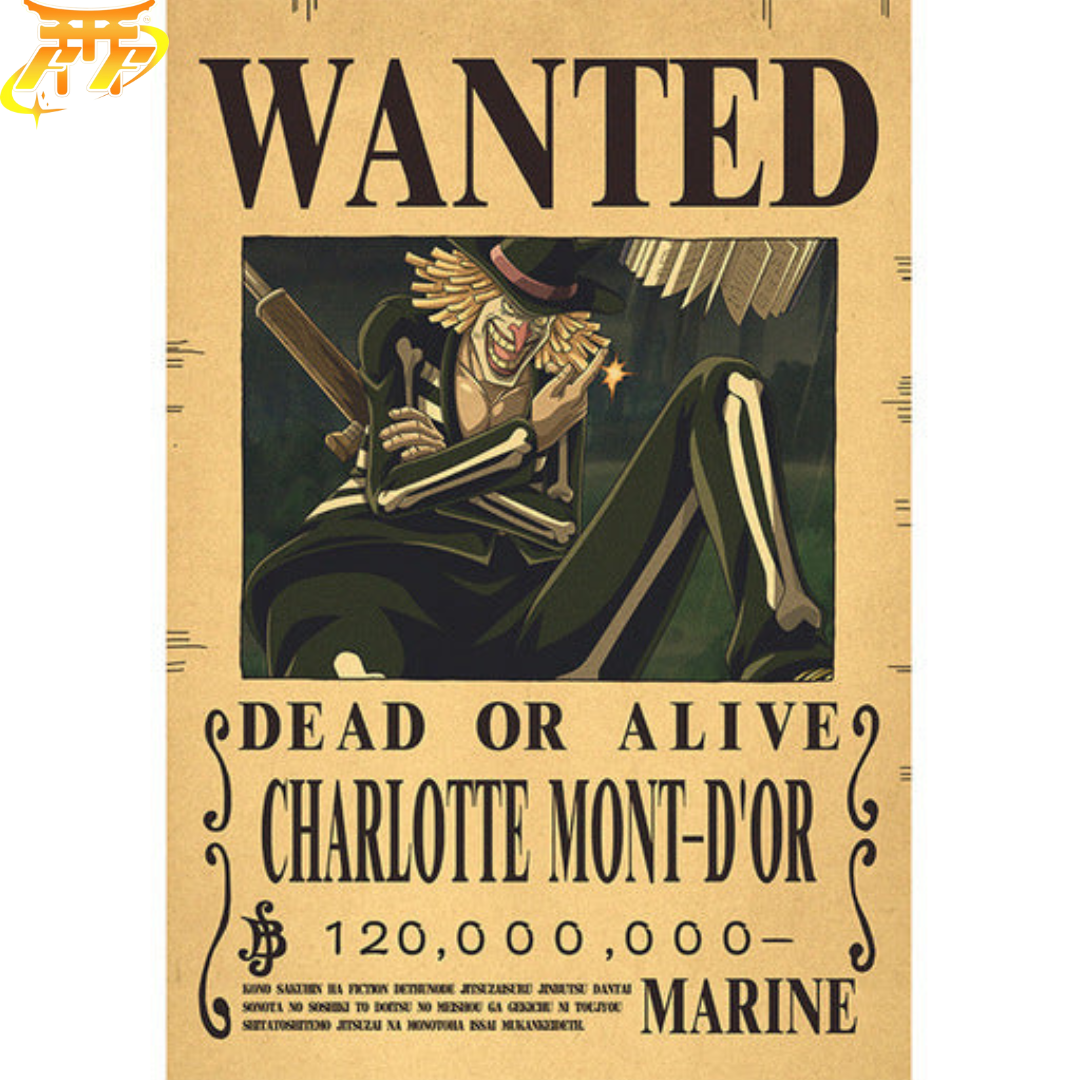 Poster Wanted Mont d’Or - One Piece™