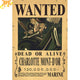 Poster Wanted Mont d'Or - One Piece™