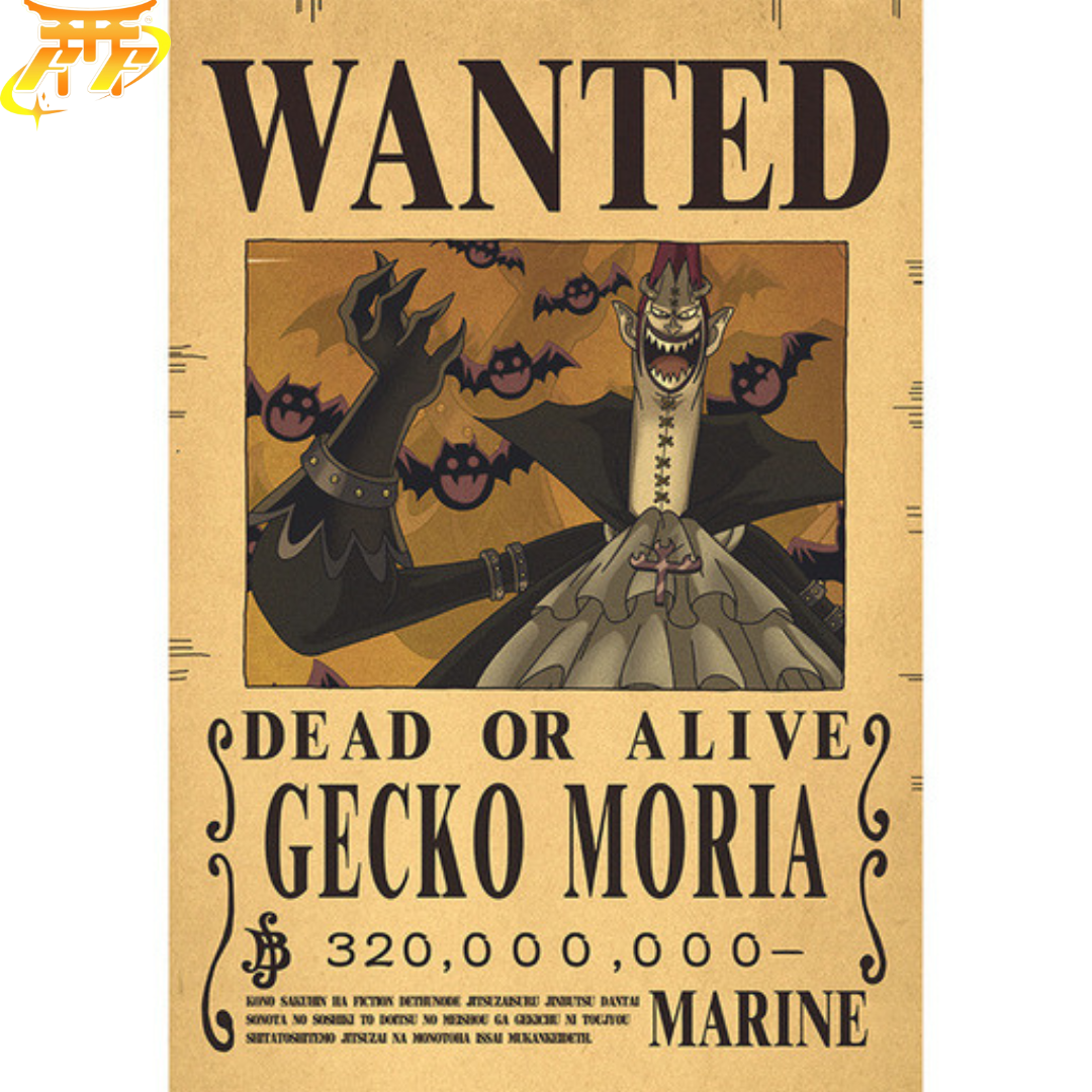 Poster Wanted Moria - One Piece™