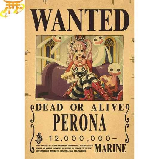 Poster Wanted Perona - One Piece™