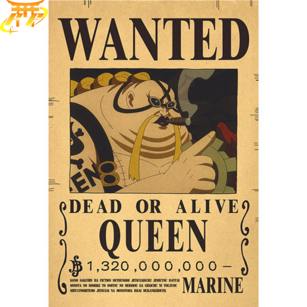 Poster Wanted regina - One Piece™