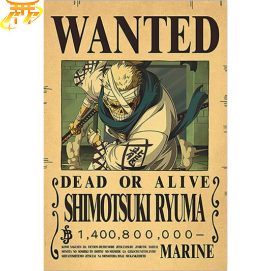 Poster Wanted Ryuma - One Piece™