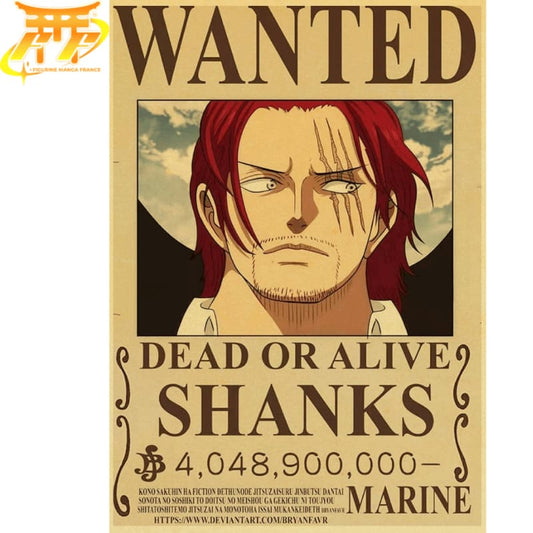 Poster Wanted Shanks - One Piece™