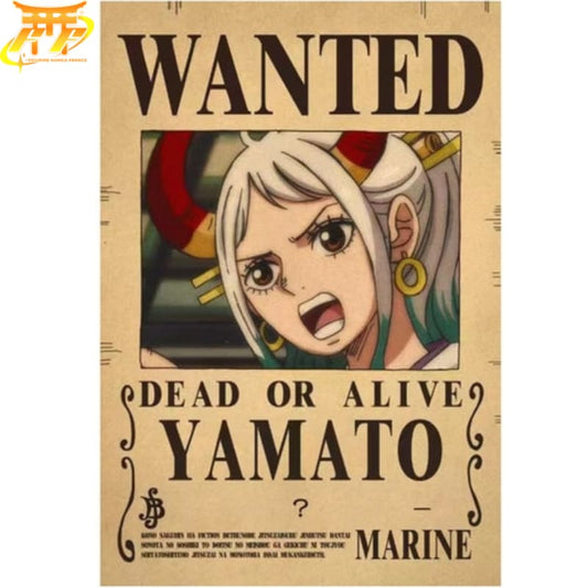 Poster Wanted Yamato - One Piece™