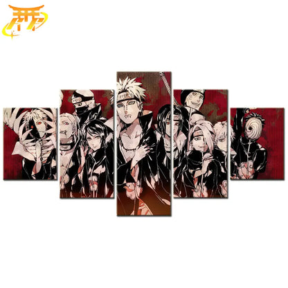 Quadro Akatsuki l’Alleanza delle Ombra - Naruto Shippuden™