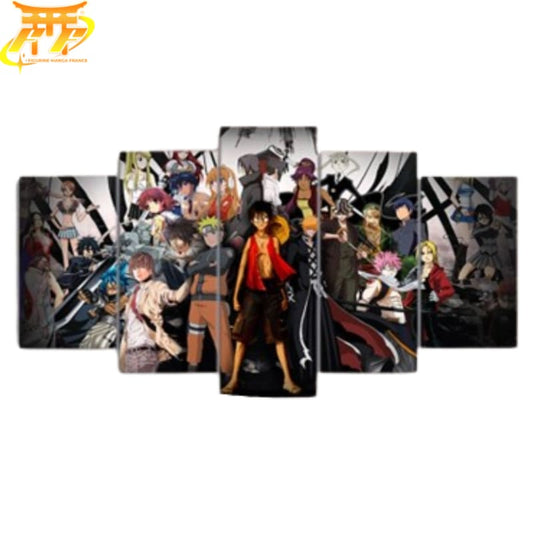 Quadro All Star - Action Figure Anime Italia™