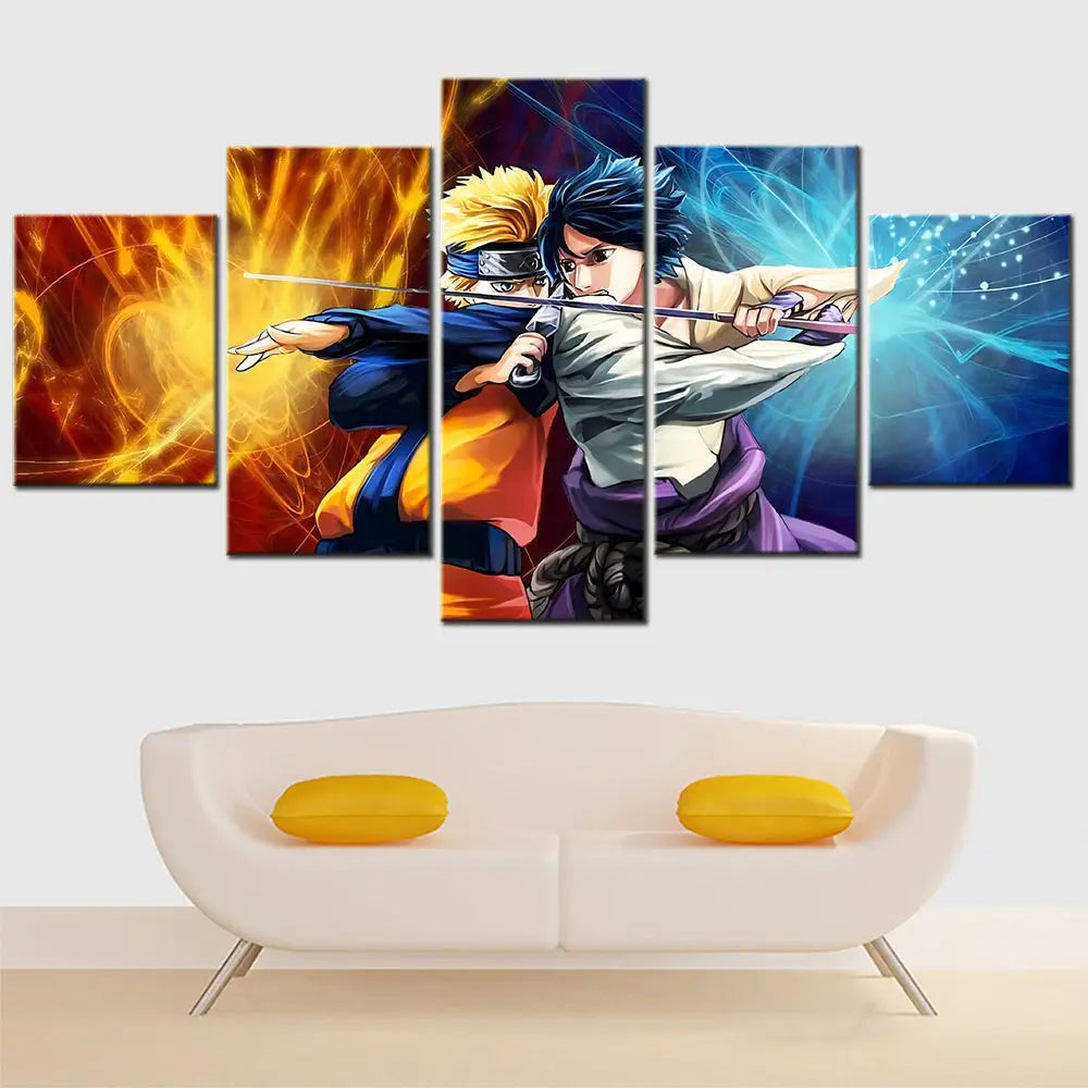 Quadro Battaglia di Naruto e Sasuke - Naruto Shippuden™