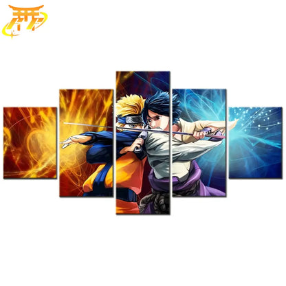 Quadro Battaglia di Naruto e Sasuke - Naruto Shippuden™