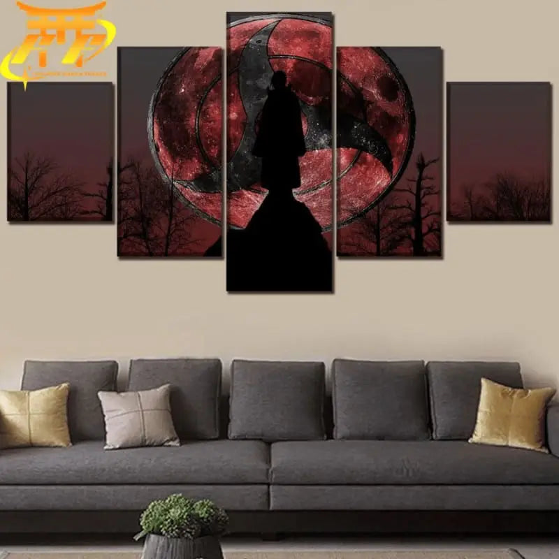 Quadro di Mangekyô Sharingan di Itachi Uchiha - Naruto Shippuden™