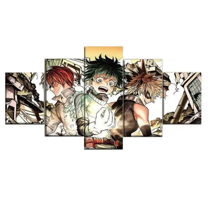 Quadro di Shoto Izuku e Bakugo - My Hero Academia™