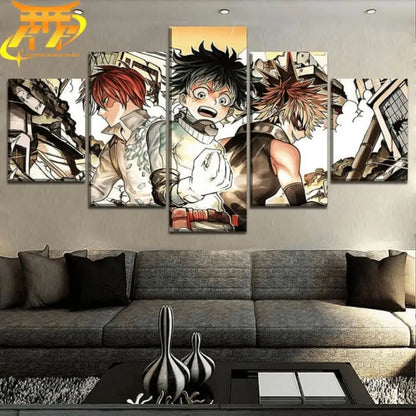 Quadro di Shoto Izuku e Bakugo - My Hero Academia™