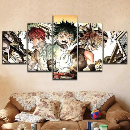 Quadro di Shoto Izuku e Bakugo - My Hero Academia™